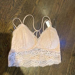 lace padded brallete